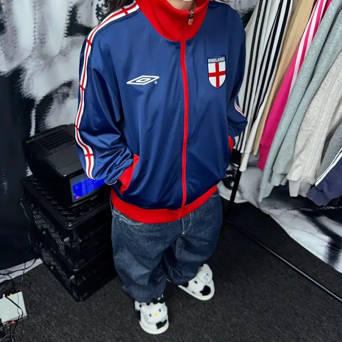アンブロ イングランド トラック ジャージ - メルカリ