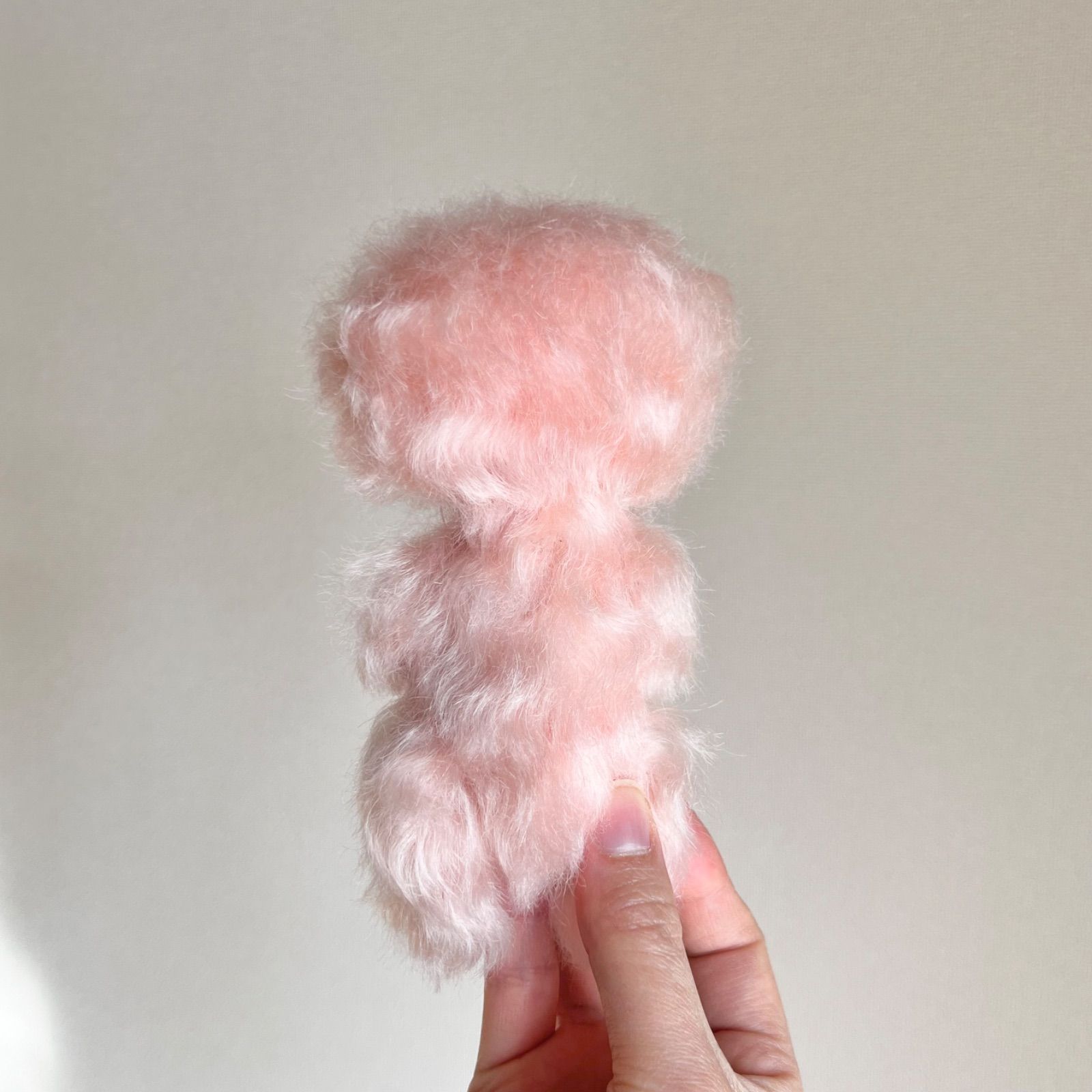 さくら色の子 ｝ ぬいぐるみ 作家 ねこ テディベア ハンドメイド