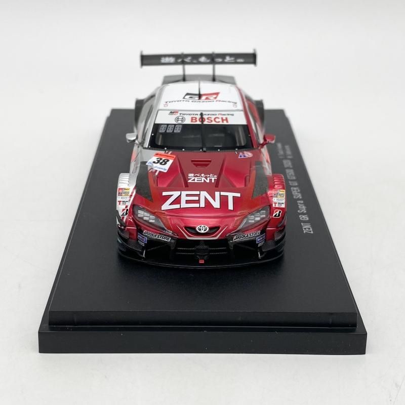 中古】開封 1/43 トヨタ ゼント GR スープラ スーパーGT GT500 2020