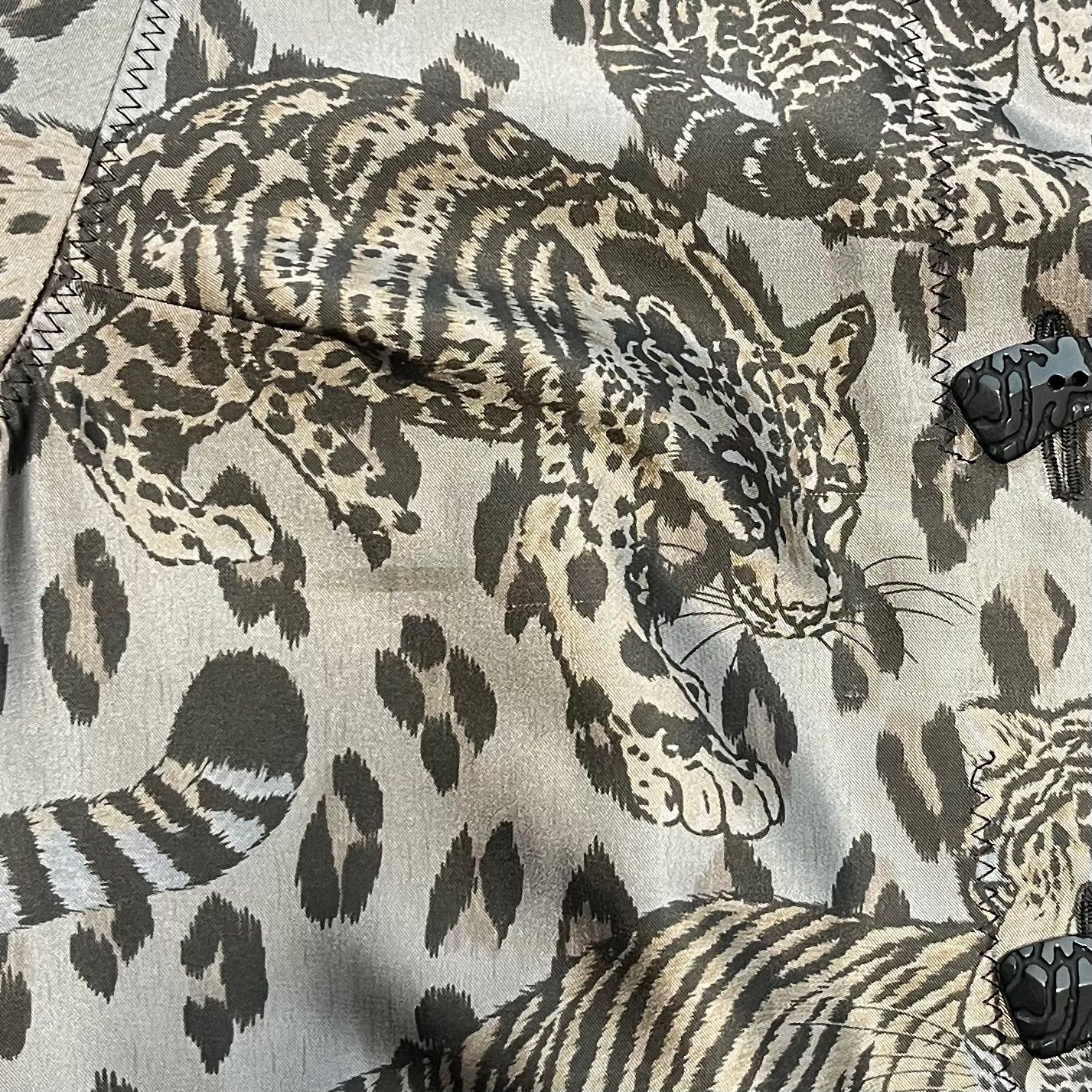 伊太利屋 イタリヤ アニマル アニマル レオパード ヒョウ柄 総柄