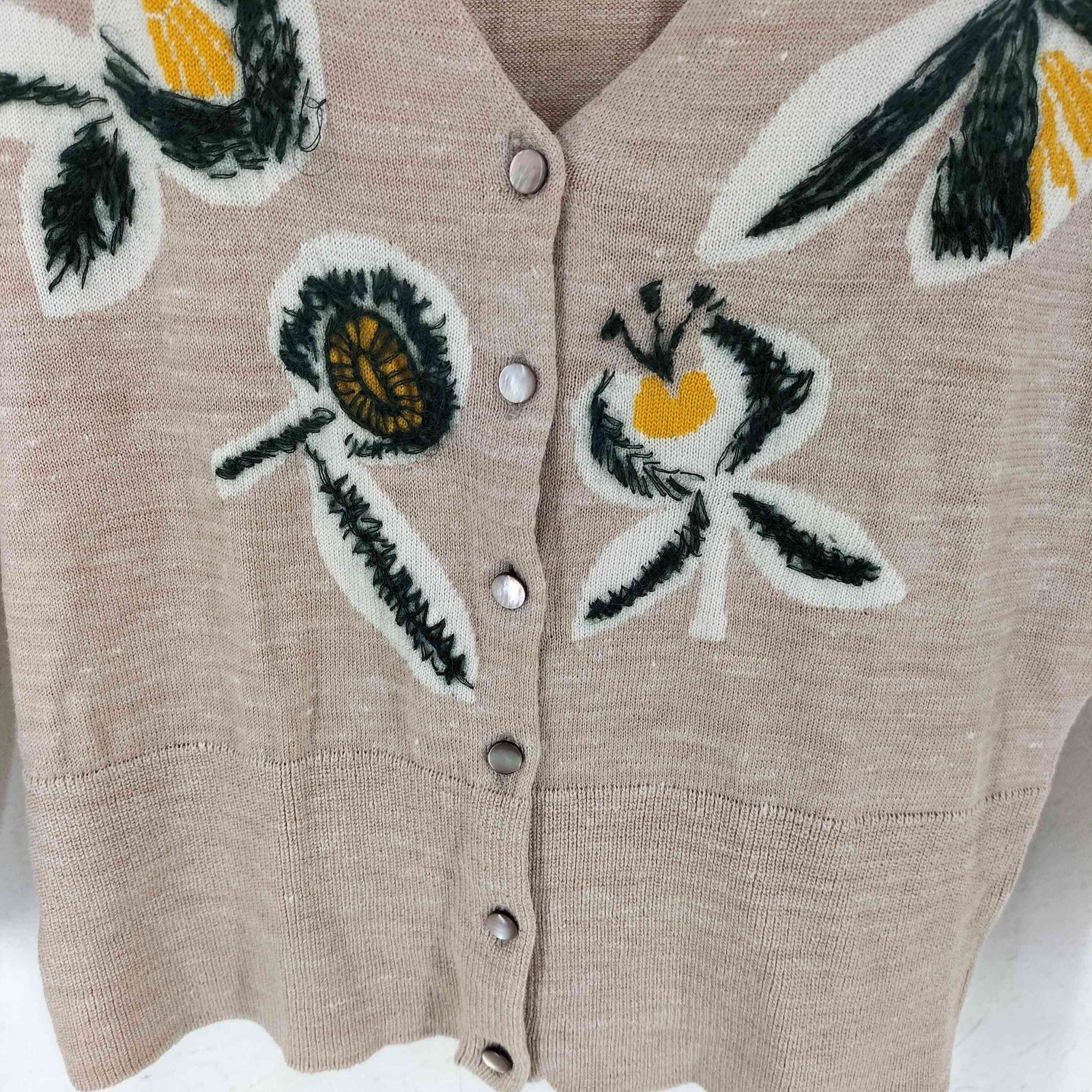 ミナペルホネン mina perhonen camellia ニットカーディガン