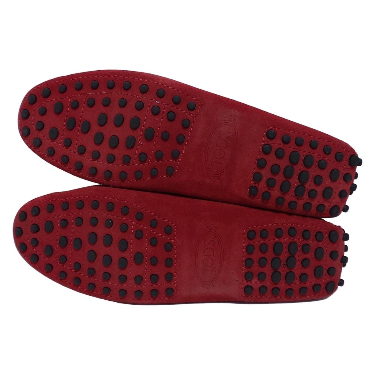 TOD'S トッズ　ビットローファー ドライビングシューズ 36 ボルドー TOD'S(トッズ) ドライビングシューズ 36 レディース - ボルドー リボン