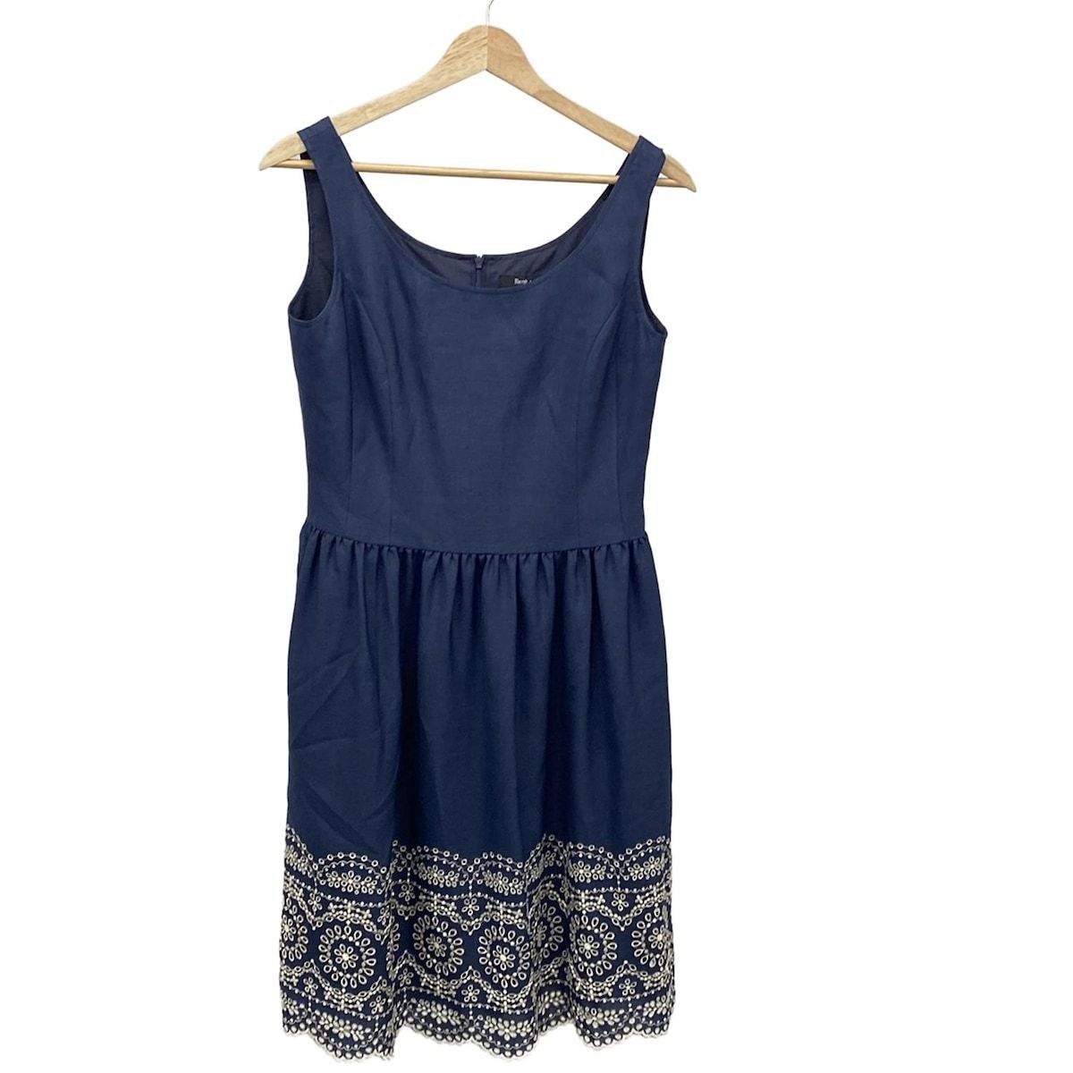 Rene(ルネ) ワンピース サイズ38 M レディース美品 - ネイビー  