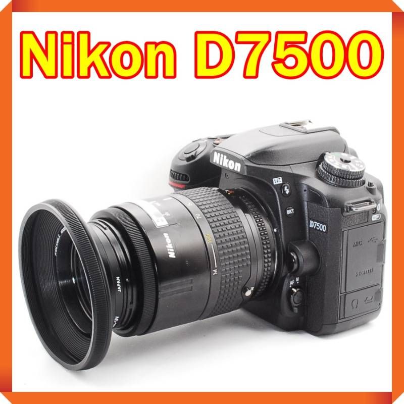 Nikon D7500 シングルレンズセット 一眼レフカメラ 近～中望遠レンズ