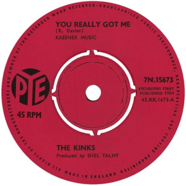7” Kinks You Really Got Me 7N15673 PYE /00080 - メルカリ