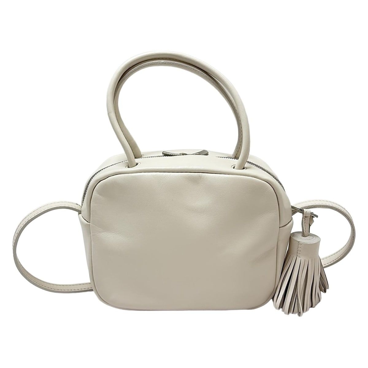 MY WEAKNESS(マイウィークネス) ハンドバッグ美品 - 白 2way/ミニ