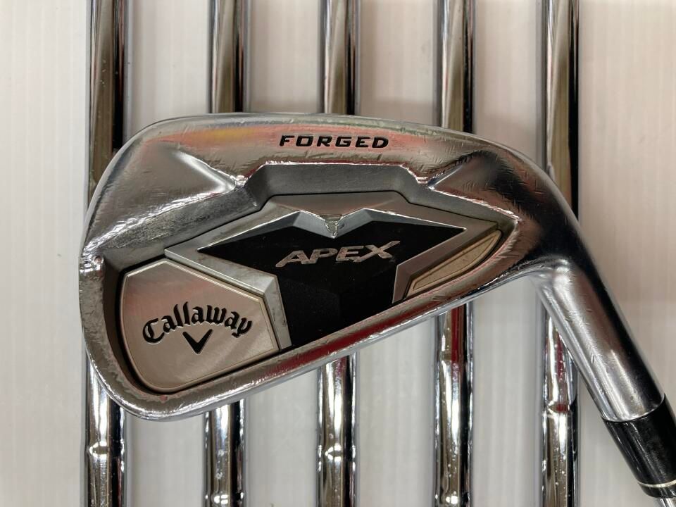 キャロウェイ APEX 2019 NSプロ Zelos 8 Sフレックス アイアンセット