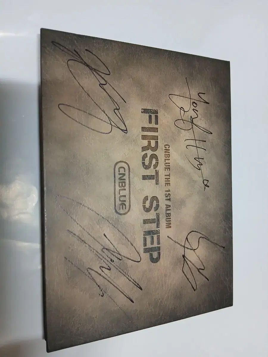 CNBLUE First Step アルバム サイン入り盤