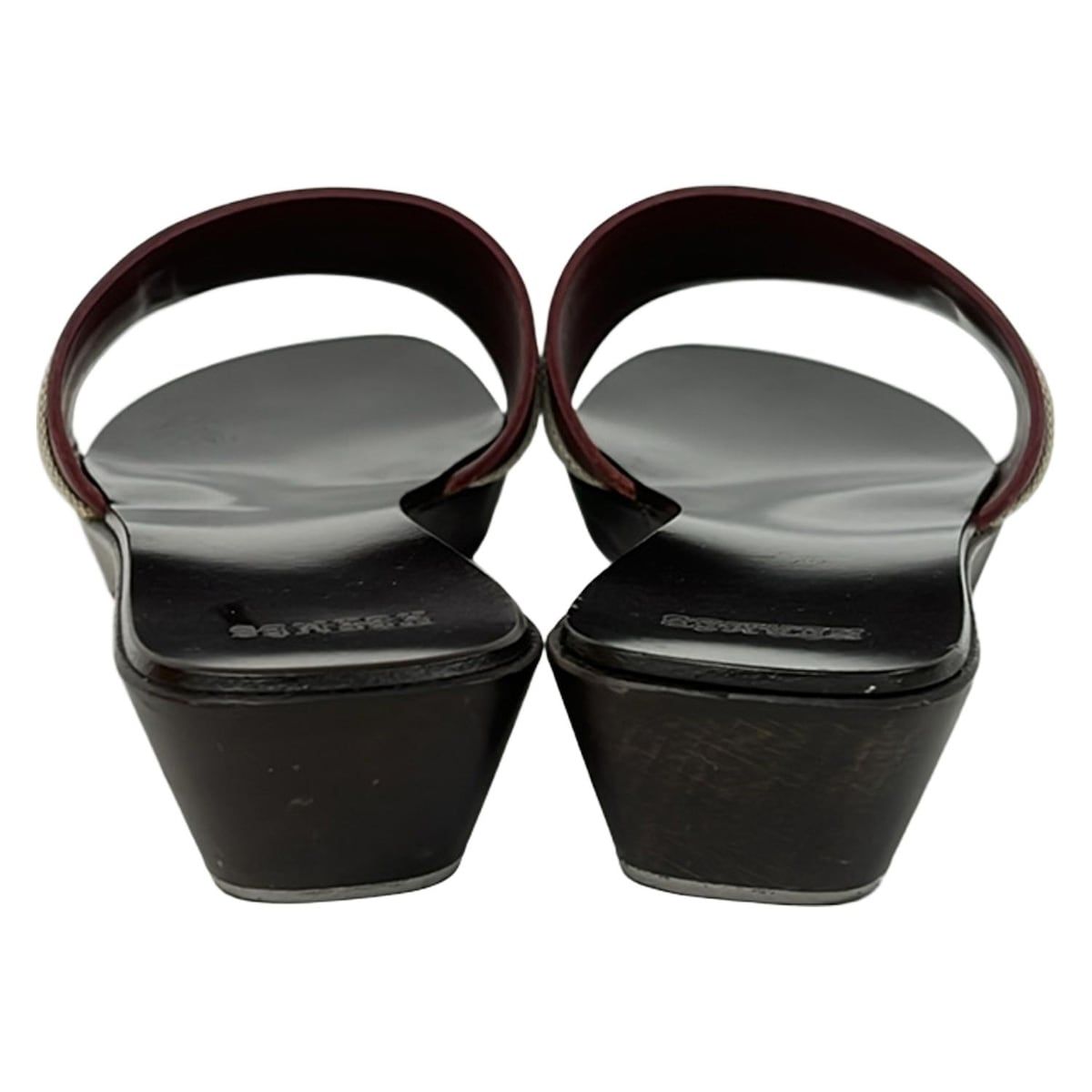 HERMES(エルメス) ミュール 36 レディース - アイボリー×ダーク