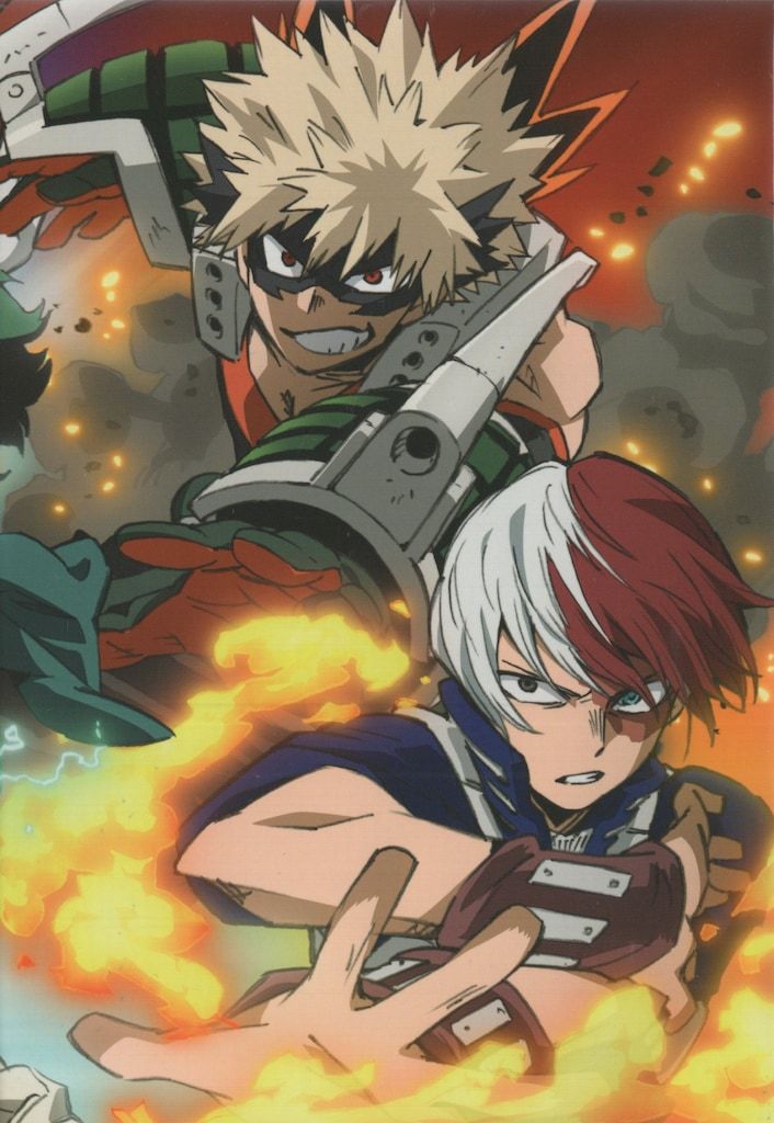  アニメBlu-ray アニメイト収納BOX付 僕のヒーローアカデミア 4 th 初回生産 版 全6巻 セット 帯欠 アニメ ブルーレイ