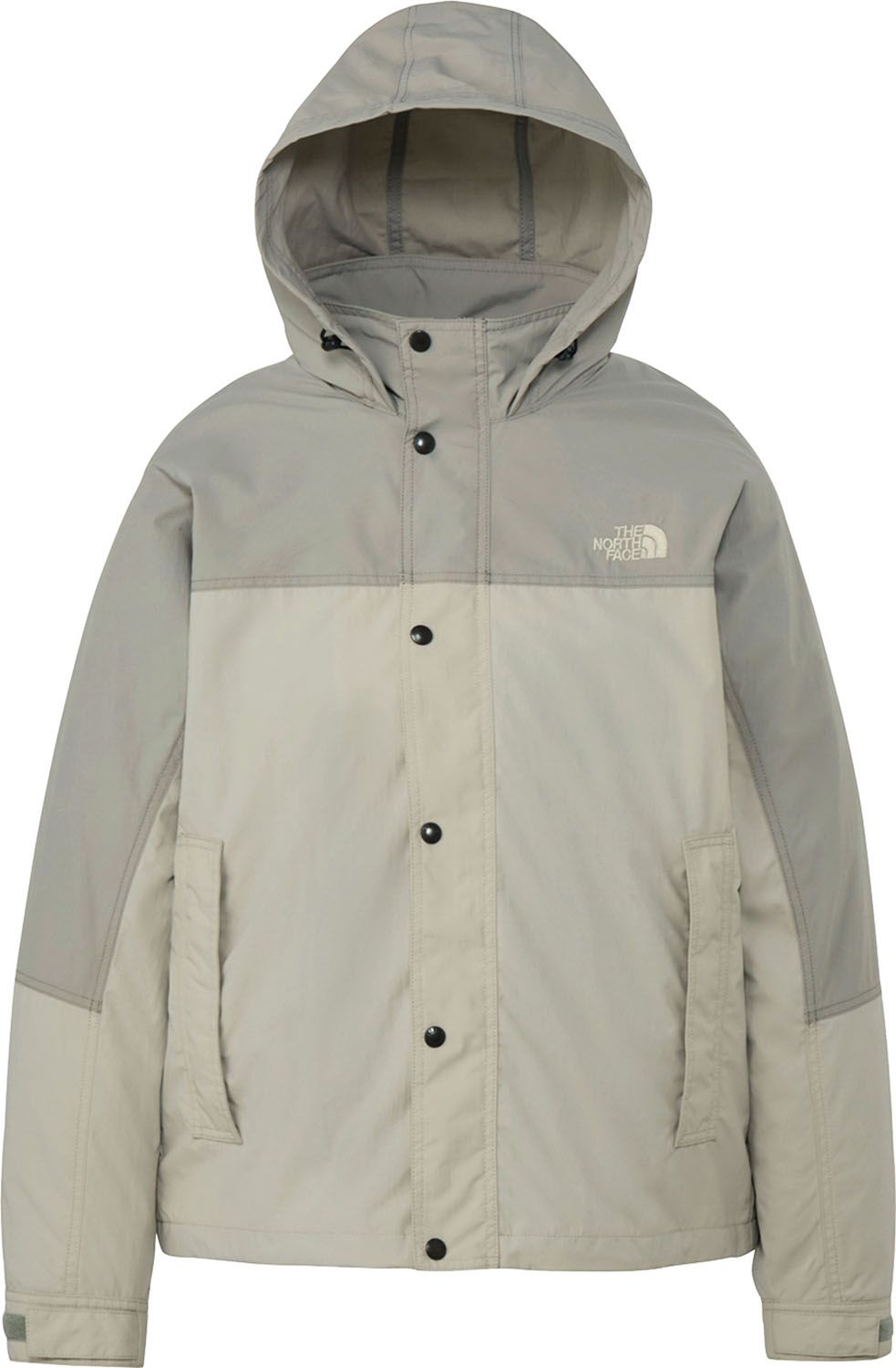ザ ノース フェイス THE NORTH FACE アウトドア ハイドレナウィンドジャケット メンズ レディース アウター 上着 トップス はっ水加工 メッシュ 裾調整 フード収納 ボタン シンプル 雨 NP 22550 FS フォッシルアイボリー ス