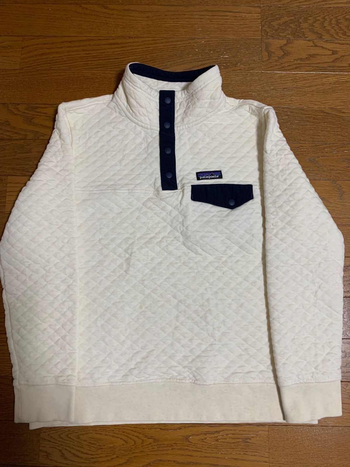 patagonia パタゴニア オーガニックコットンキルトスナップT Mサイズ