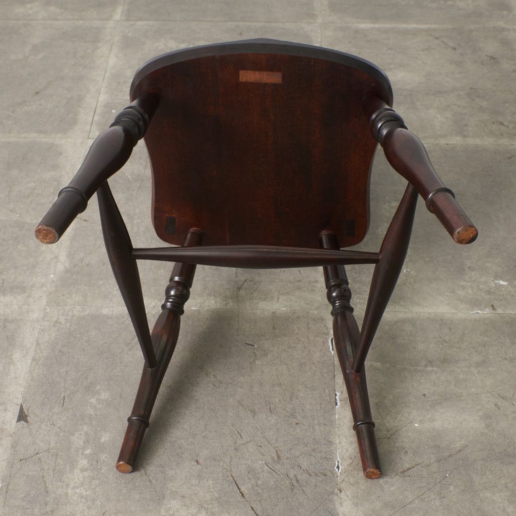 定価10万 松本民芸家具 #49A型 ワイコムチェア ミズメザクラ 無垢材