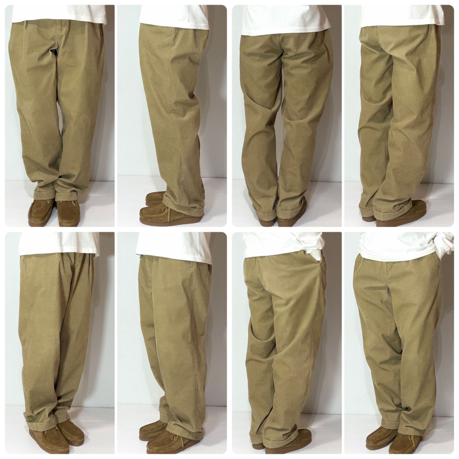 美品 90s Polo by Ralph Lauren ポロラルフローレン ツータック 細畝