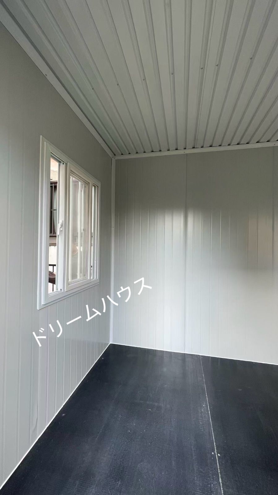 3x5x2.8m勾配屋根プレハブハウス プレハブ 事務所 物置 車庫 - メルカリ