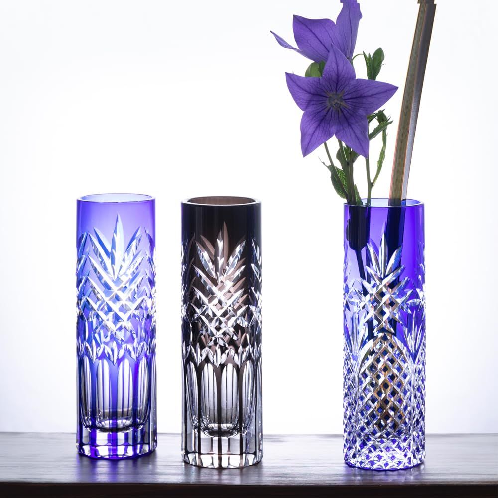 新品 NARUMI(ナルミ) 花瓶 一輪挿し グラスワークス アルタイル 17.5cm