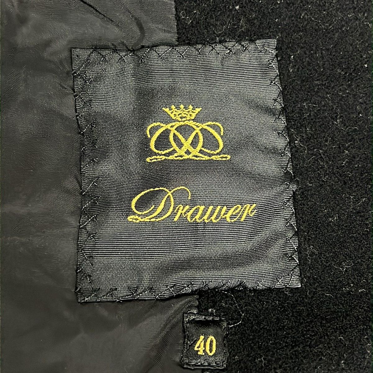 Drawer(ドゥロワー) Pコート サイズ40 M レディース美品 - 1525-299  