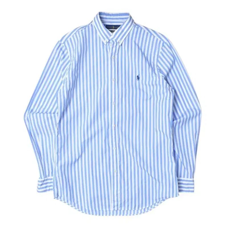 ポロラルフローレン QRラベル ストライプシャツ M - メルカリ