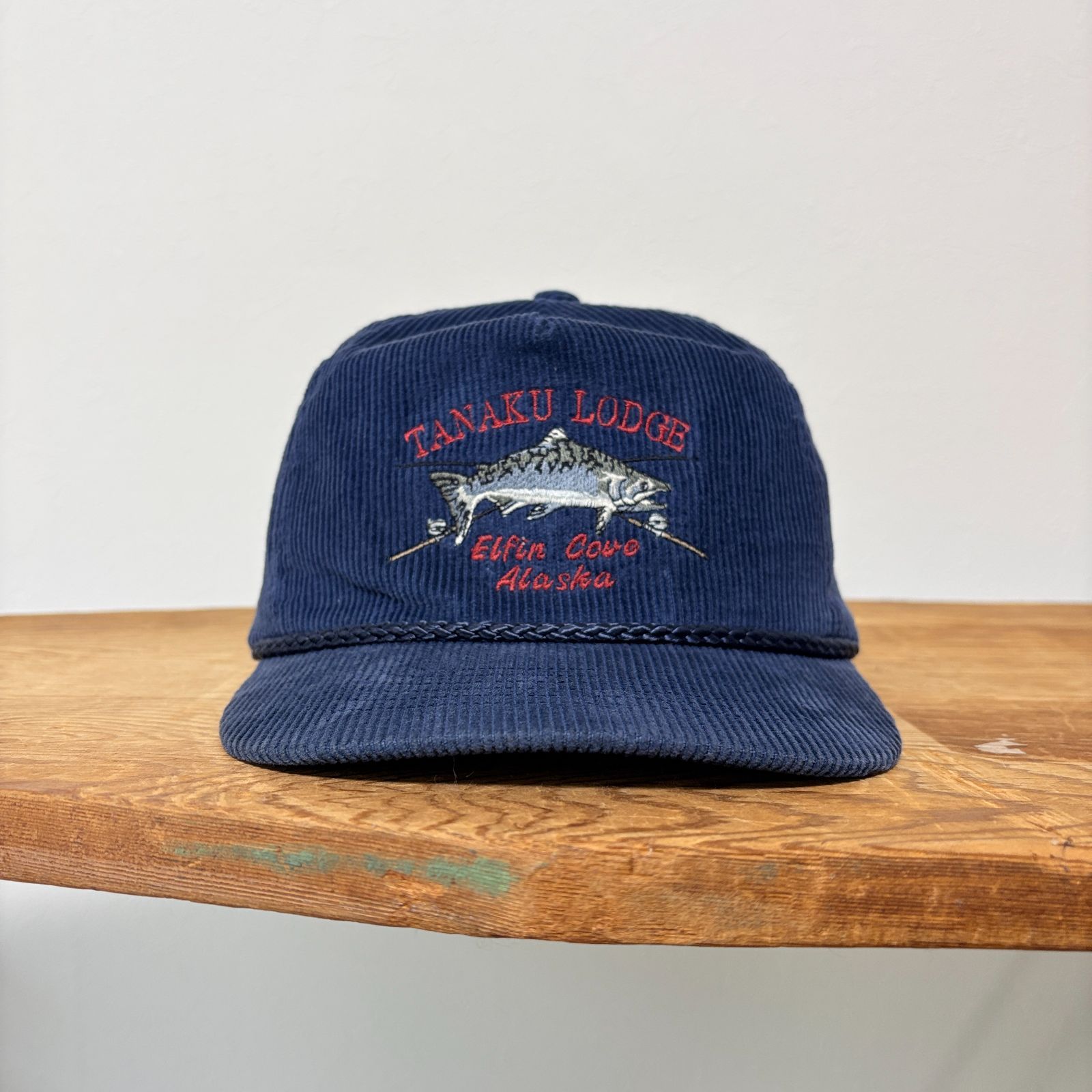 90s KC Cap Trout Fly Fishing Corduroy 5panel Cap KCキャップ 