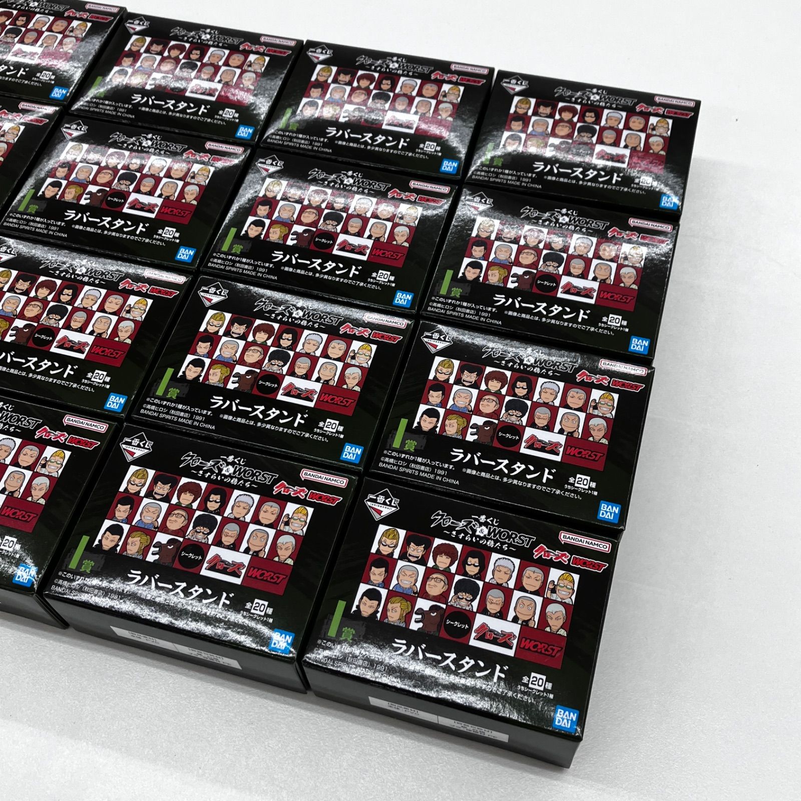 新品未開封 一番くじ クローズ&WORST さすらいの鴉たち 下位賞 D〜I賞