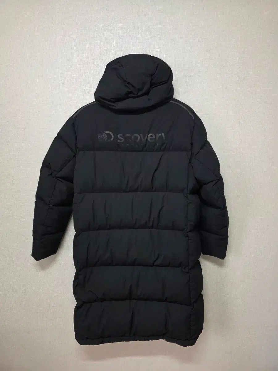 いです。 Discovery ダウン ブラック 105（L相当）美品 DISCOVERY ダウンジャケット ロング丈 ブラック ダウン サイズ 105