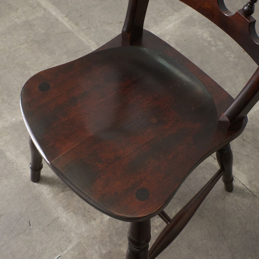 定価10万 松本民芸家具 #49A型 ワイコムチェア ミズメザクラ 無垢材