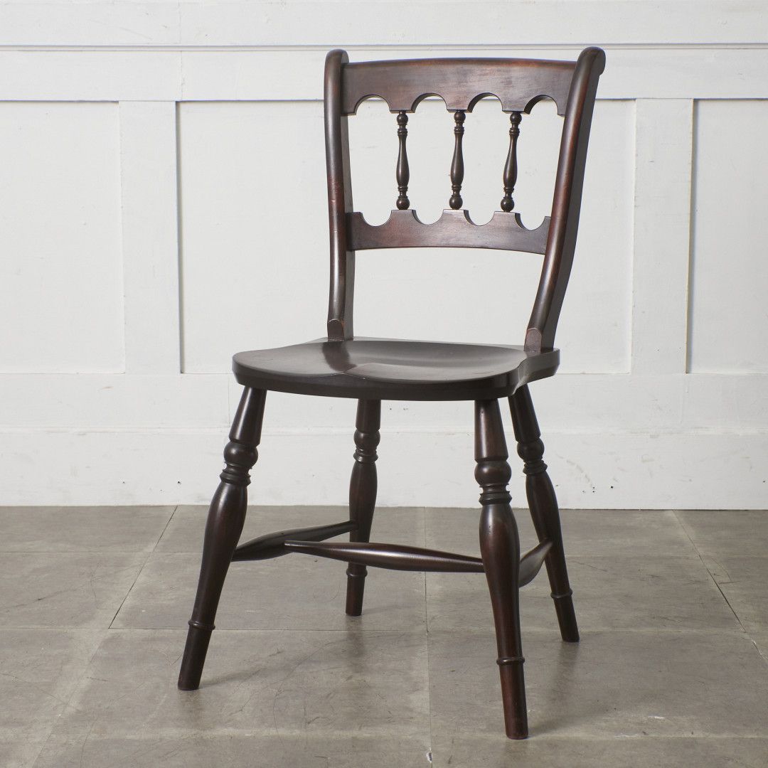 松本民芸家具　#49型A　ワイコムチェア 松本民芸家具 49A型ワイコムチェア Wycombe-style chair N.49 | 花