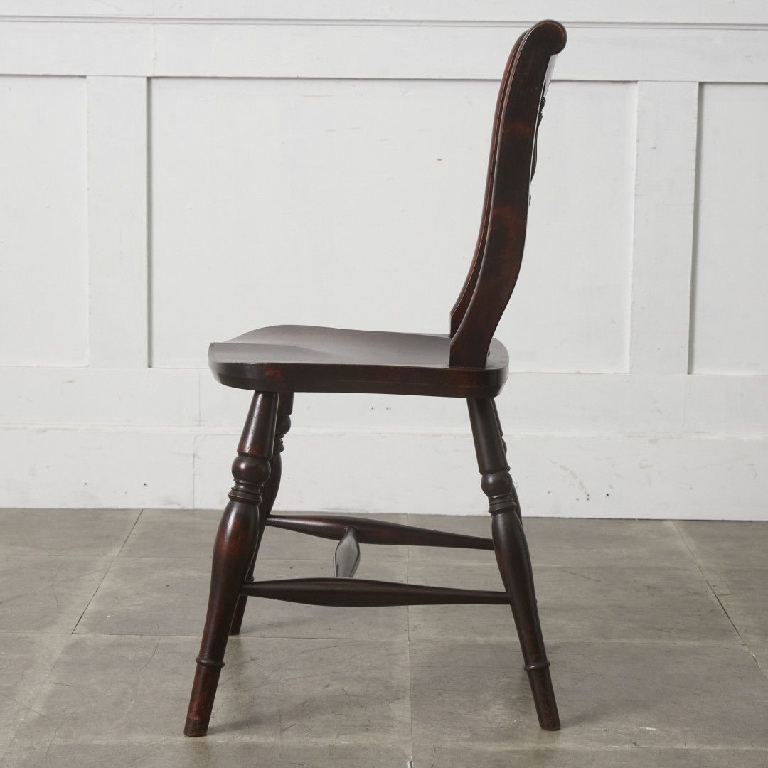 定価10万 松本民芸家具 #49A型 ワイコムチェア ミズメザクラ 無垢材