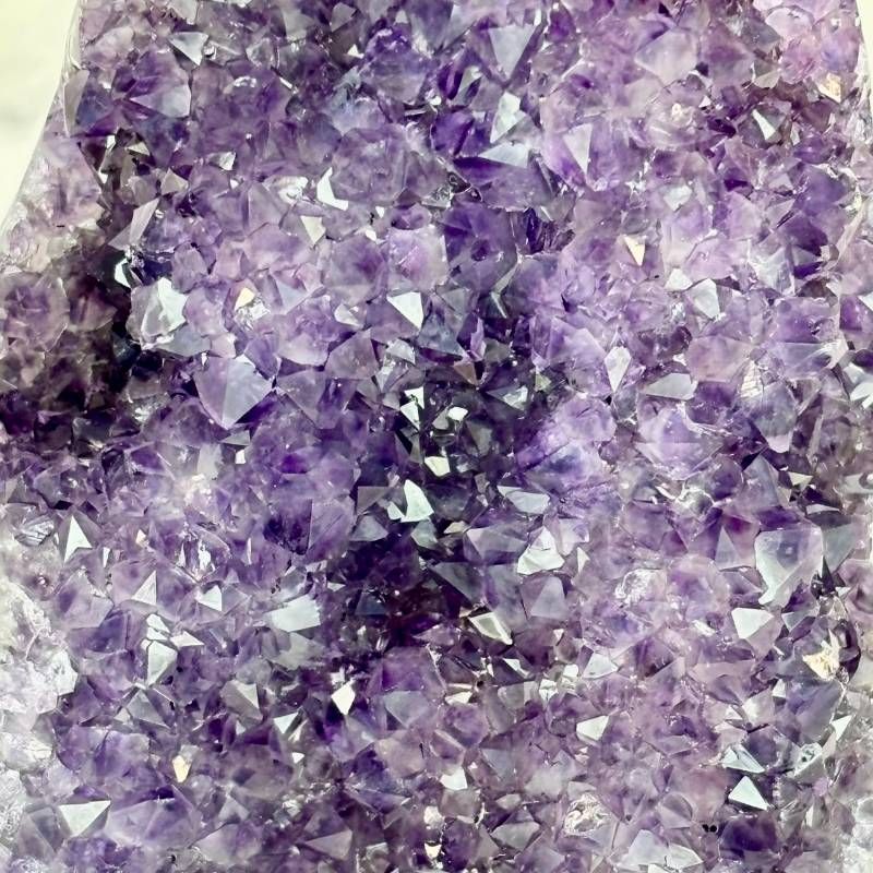  程よい存在感のアメジストジオード 335g｜天然石 原石 インテリア 置物 上質な紫の一点物 ps261 小型置物 置物 インテリア小物