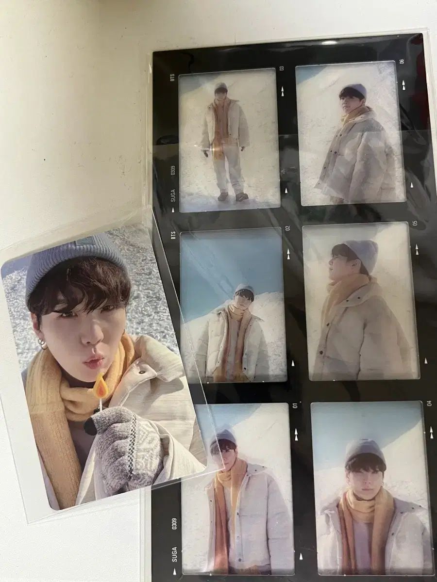 ウィンターパッケージ 2021 トレカ フィルム シュガ(SUGA・ユンギ