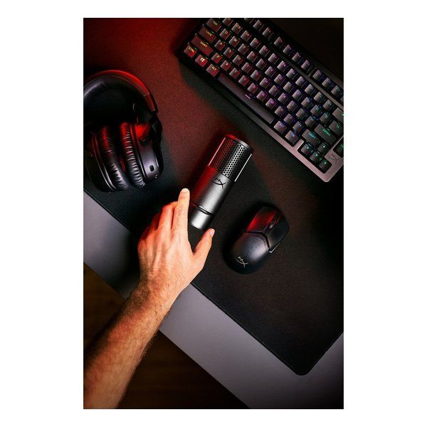 HyperX ハイパーエックス ゲーミングマイク SoloCast 2 ブラック USB
