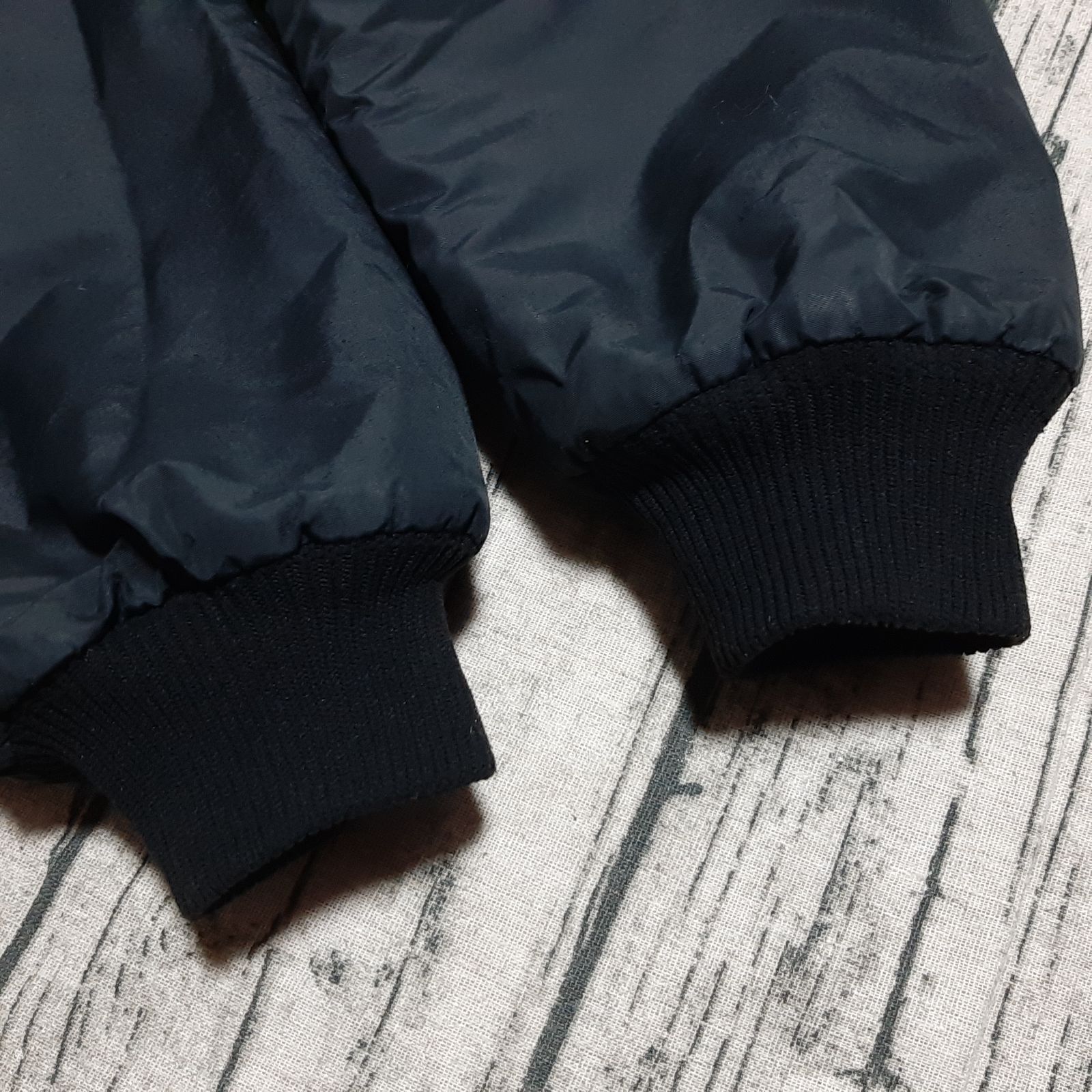 size XL】80s USA製 パタゴニア シェルドシンチラ ブラック 黒 初期型