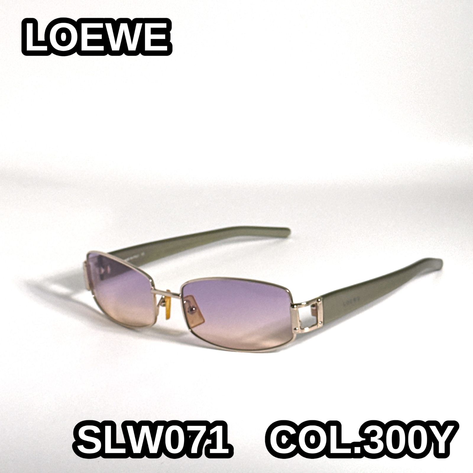 LOEWE SLW071 サングラス COL.300Y 760 LOEWE SLW071 サングラス COL.300Y 760 【公式通販】