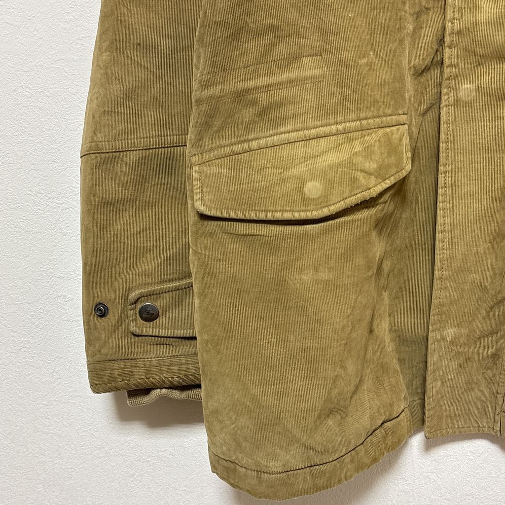 Fay】 ファイヤーマンタイプ コーデュロイジャケット フック 無地 S