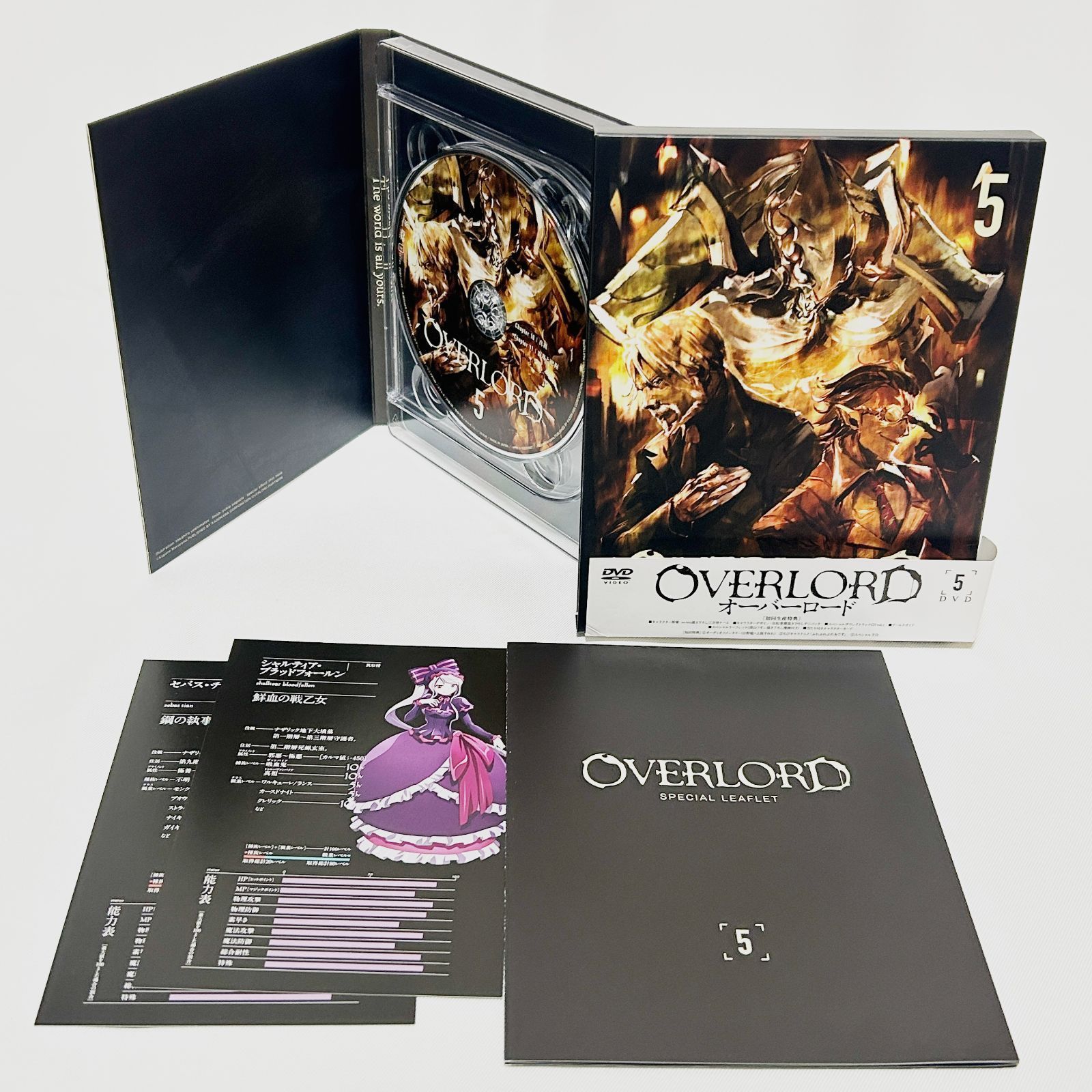 小説 冊子欠品 オーバーロード 1期 DVD 全6巻セット - メルカリ