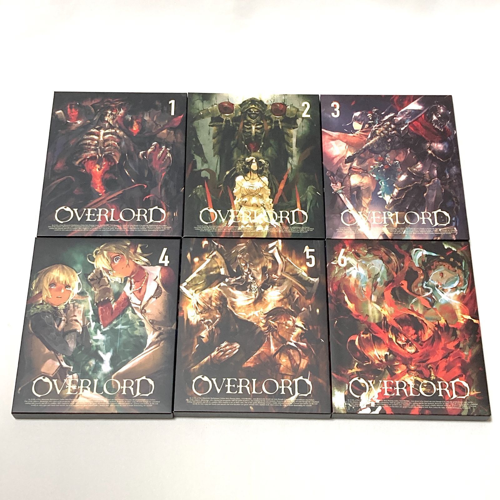 小説 冊子欠品 オーバーロード 1期 DVD 全6巻セット - メルカリ