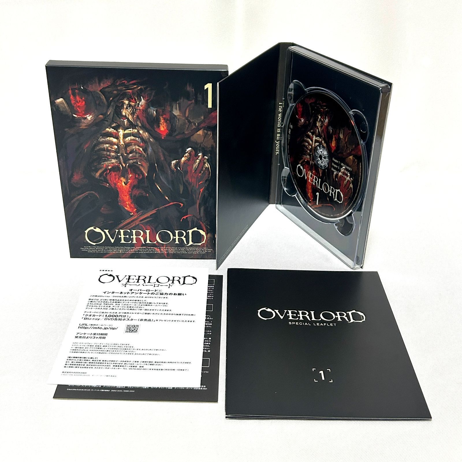 オーバーロード 1期＋2期＋3期　DVD 18枚　全巻セット Amazon.co.jp: オーバーロード I・II・III Blu-ray BOX : 日野聡, 原