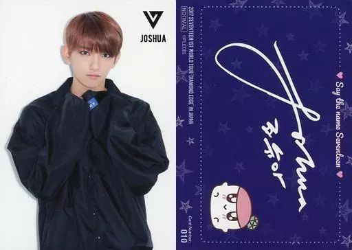 中古】コレクションカード(男性) 010[NORMAL]：SEVENTEEN/JOSHUA