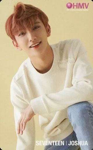 中古】コレクションカード(男性) SEVENTEEN/JOSHUA(ジョシュア)/バスト