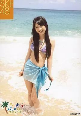 中古】生写真(AKB48・SKE48) 小木曽汐莉/水着/「パレオはエメラルド