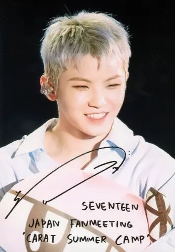seventeenセブチ ウジ　生写真 中古】生写真(男性) SEVENTEEN/WOOZI(ウジ)/ライブフォト・印刷サイン