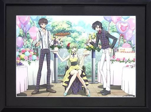 原画イラストボード コードギアス 反逆のルルーシュ 額装複製原画