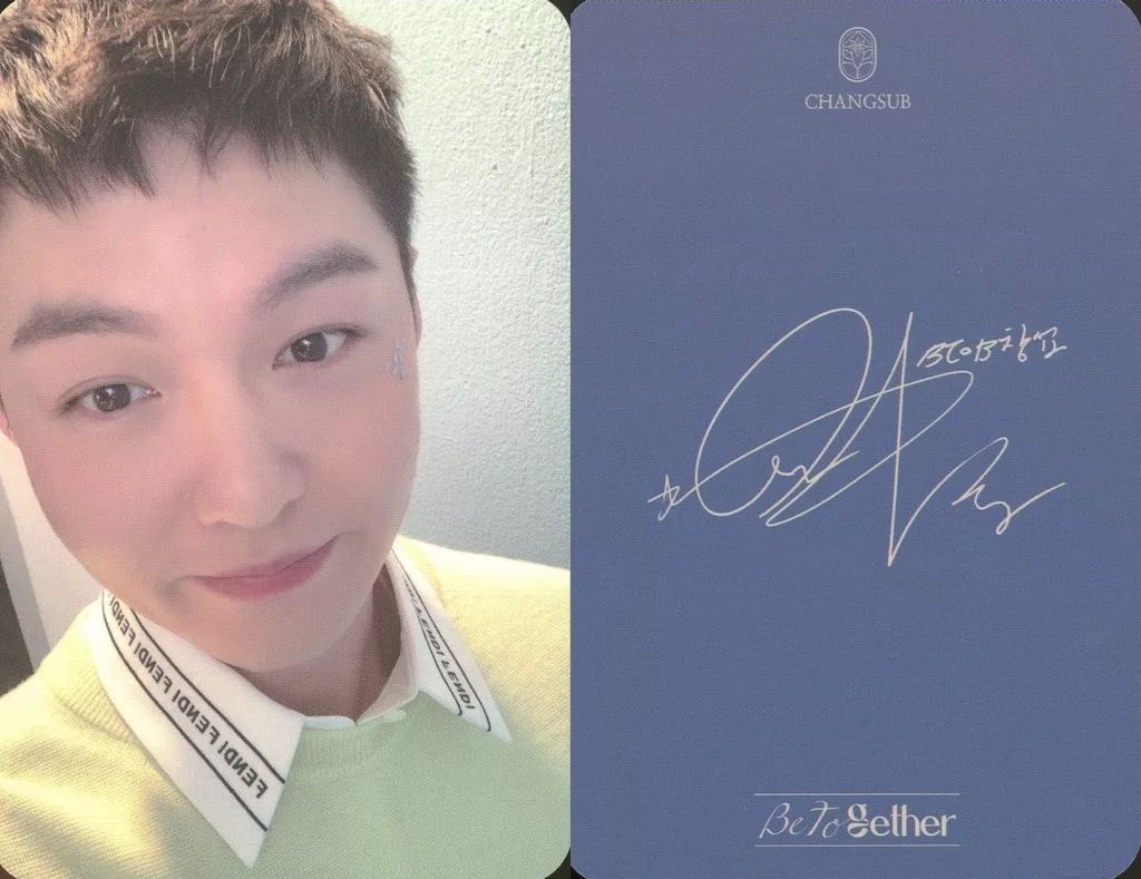 中古】コレクションカード(男性) BTOB /Chang Sub(チャンソプ)/裏面