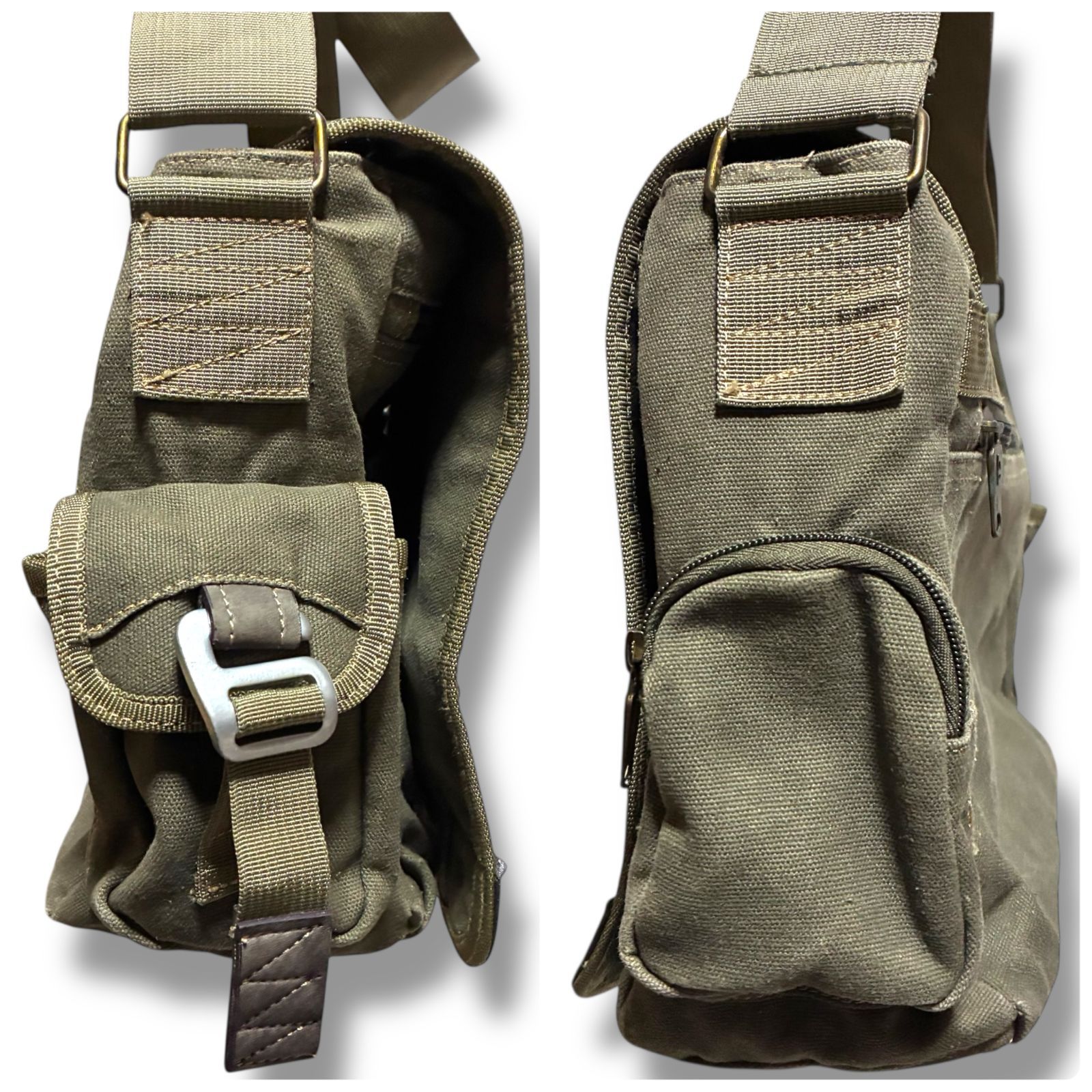 DIESEL ディーゼル グリーン カーキ メンズ バッグ ショルダーバッグ