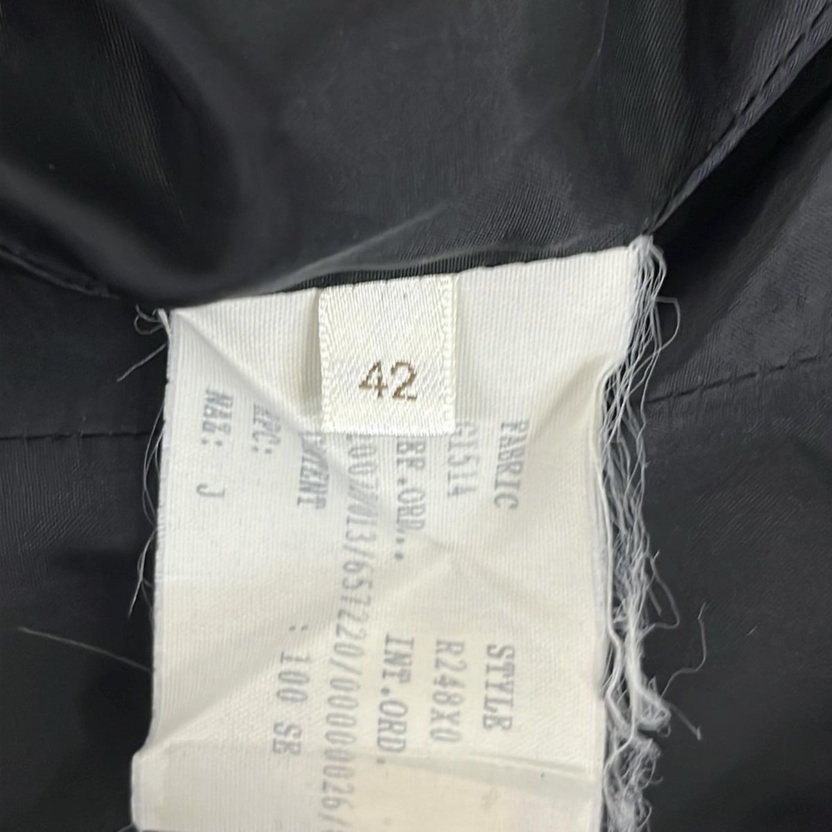 AGNONA(アニオナ) ワンピース サイズ42 L レディース美品 - 黒 七分袖  