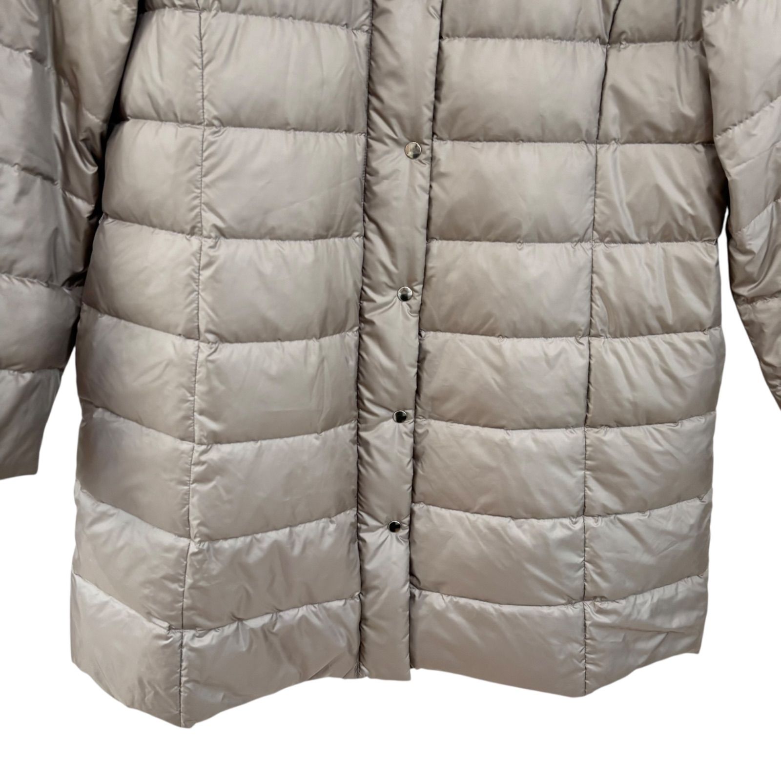 leilian レリアン フォックスファーダウンコート グレー レディース 13