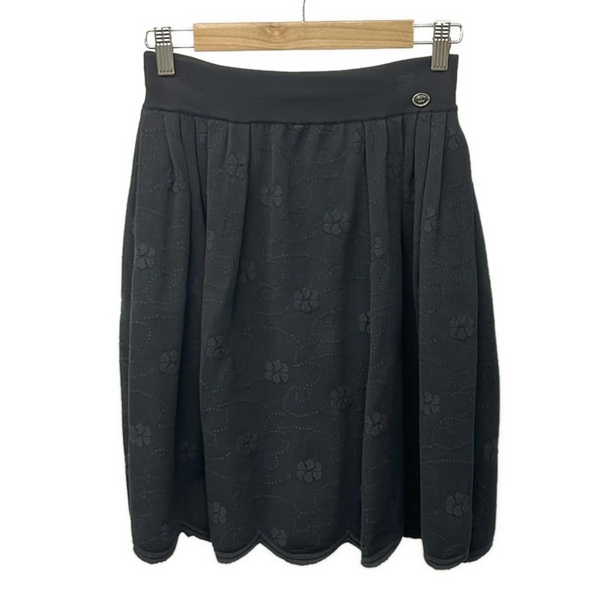 CHANELスカート サイズ36 CHANEL(シャネル) スカート サイズ36 S レディース美品 - P45288 黒