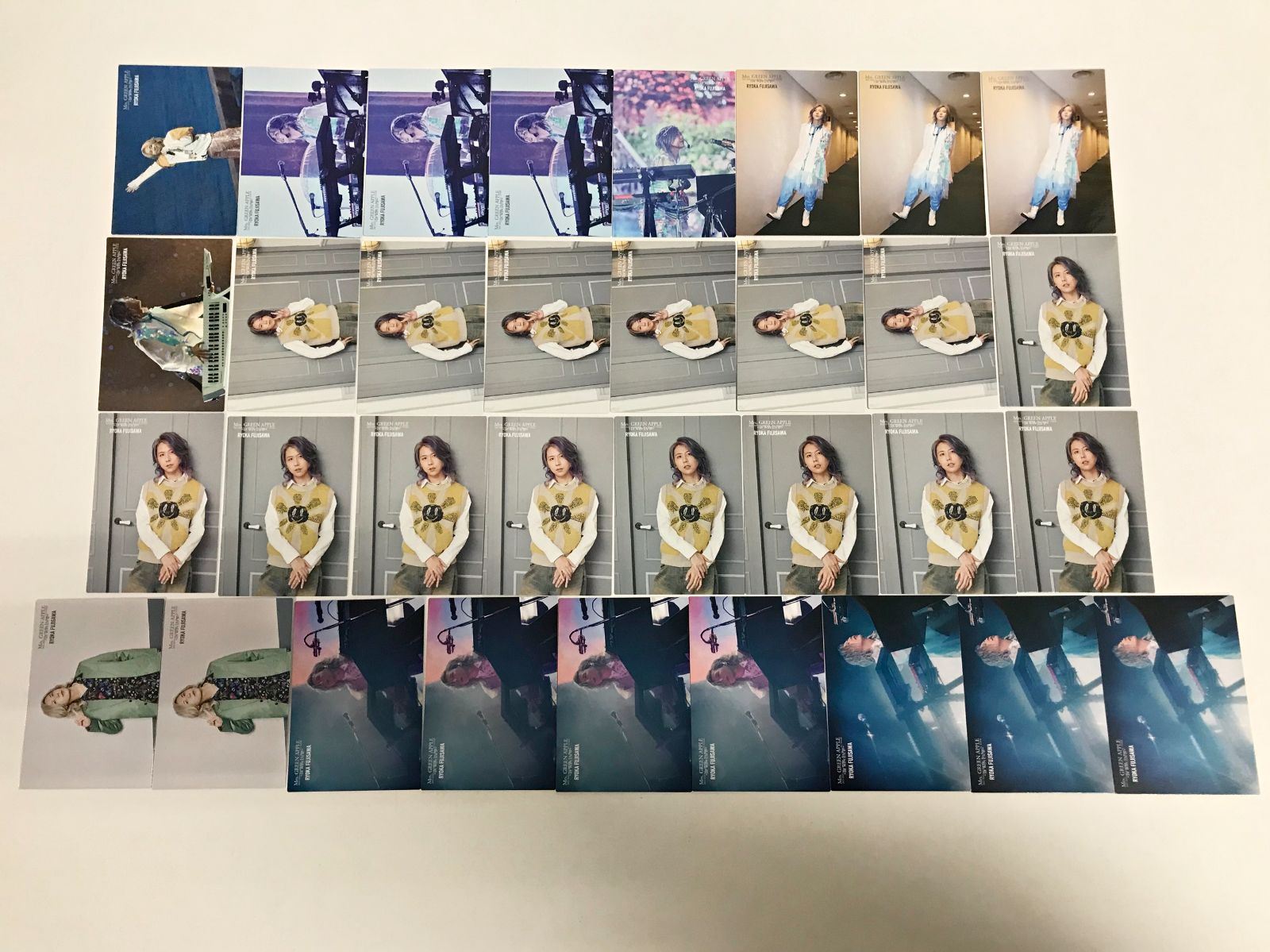 The White Lounge フォトカード 完全フルコンプ レア入り② 08. Mrs. GREEN APPLE 2023-2024 FC TOUR “The White Lounge”藤澤涼架