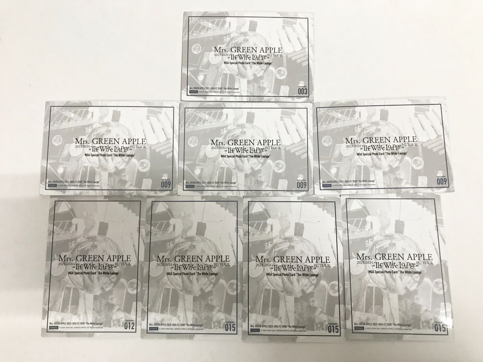 The White Lounge フォトカード 完全フルコンプ レア入り② 08. Mrs