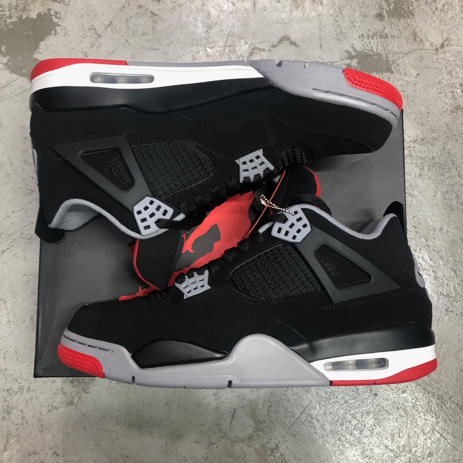 NIKE Air Jordan 4 Retro Bred 2019年製 ジョーダン4 ナイキ 308497 